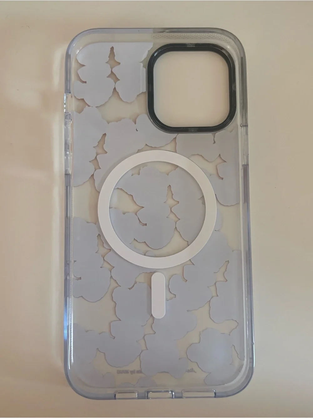 Casetify Vanilla & Cocoa Impact Clear MagSafe iPhone 13 Pro Max Case